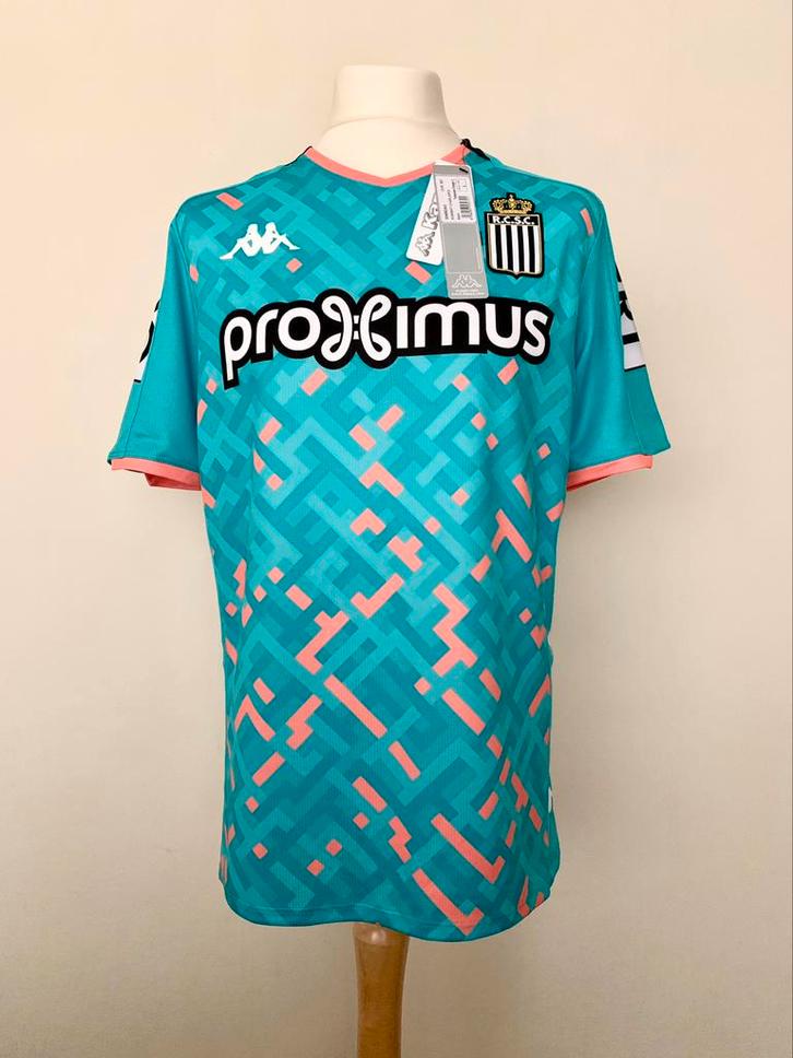 Sporting Charleroi 2019-2020 away Mandanda Kappa shirt, Sports & Fitness, Football, Neuf, Maillot, Taille L