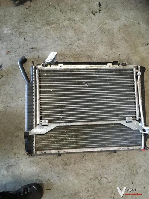 mercedes w210 '99 radiateur met aircocondensor 2.0 cdi, Auto-onderdelen, Motor en Toebehoren, Gebruikt, Ophalen of Verzenden