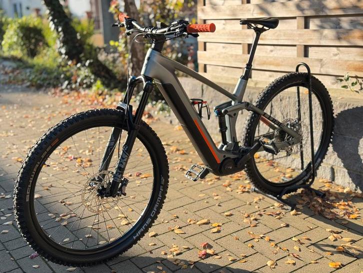 Cube Stereo 140 Sl Hybrid 750 2022 elektrische mountainbike, Fietsen en Brommers, Elektrische fietsen, Zo goed als nieuw, Cube