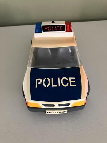 Playmobil politiewagen verkleurd + sirene zwaailicht defect beschikbaar voor biedingen