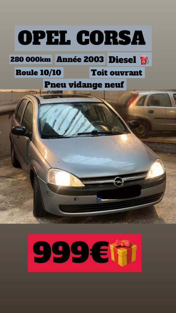 OPEL CORSA, Autos, Opel, Entreprise, Corsa, Diesel, 5 portes, Boîte manuelle, Argent ou Gris, Enlèvement ou Envoi