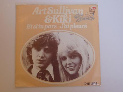 Art Sullivan & Kiki ‎ Et Si Tu Pars  J'Ai Pleuré, CD & DVD, Vinyles Singles, Utilisé, Single, Pop, 7 pouces, Enlèvement ou Envoi