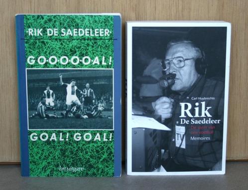 Rik De Saedeleer – Memoires. + GO-O-O-O-O-AL! GOAL! GOAL!, Boeken, Biografieën, Gelezen, Sport, Ophalen of Verzenden