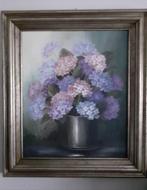 Schilderij met bloemen, Ophalen