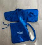 Strandlaken, badhanddoek extra groot in draagtas 1m x 1,95m, Ophalen of Verzenden, Nieuw, Blauw, Overige typen