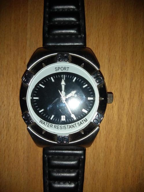Olympic herenhorloge (sport), Handtassen en Accessoires, Horloges | Heren, Zo goed als nieuw, Polshorloge, Overige merken, Overige materialen