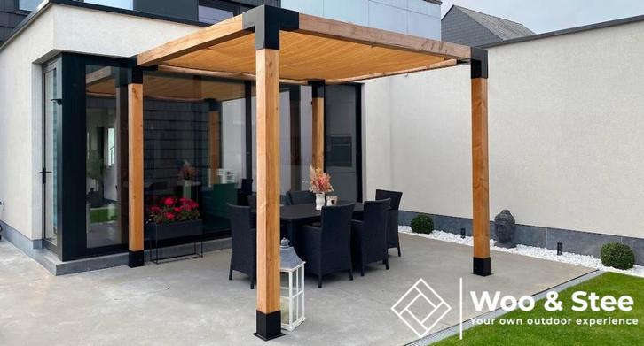 LIQUIDATIE VAN DE PERGOLA-module, Tuin en Terras, Zonneschermen, Nieuw, Ophalen