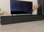 TV-meubel. Lengte 220cm. Diepte 45cm. Hoogte 36,5cm., Ophalen, Zo goed als nieuw
