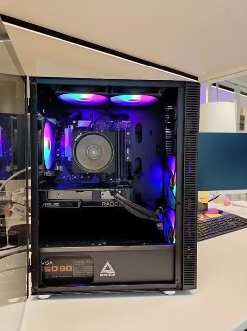 Ryzen 7 2700X, RX 7600XT 16GB, Computers en Software, Desktop Pc's, Zo goed als nieuw, 4 Ghz of meer, SSD, 32 GB, Met videokaart