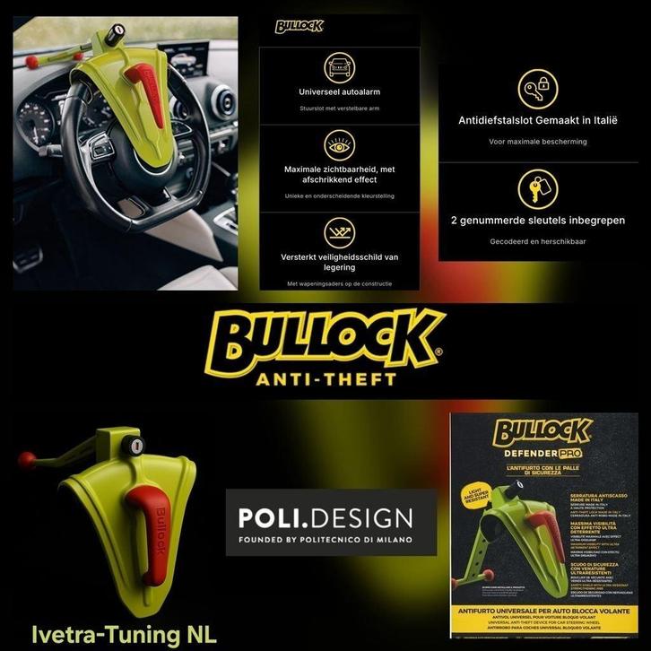 Beveiliging Camper | Stuurslot Camper | Stuurklem, Caravans en Kamperen, Mobilhome-accessoires, Nieuw, Ophalen of Verzenden