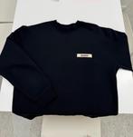 Jacquemus sweatshirt ‘The Gros Grain’ zwart, Zwart, Maat 56/58 (XL), Ophalen of Verzenden, Zo goed als nieuw