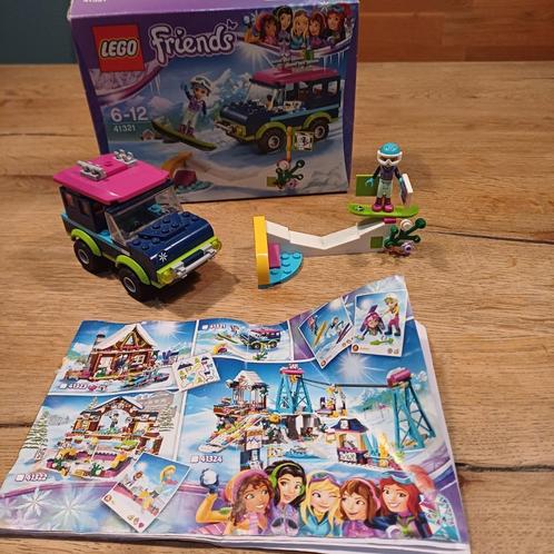 Lego Friends - 41321 - Snow Resort, Kinderen en Baby's, Speelgoed | Duplo en Lego, Gebruikt, Lego, Ophalen of Verzenden