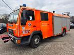 MAN 10.163 *FIRETRUCK-POMPIER+WINCH* (bj 1998), Auto's, Automaat, Achterwielaandrijving, Overige kleuren, MAN