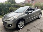 Peugeot 207 cc - coupé cabriolet, Auto's, Voorwielaandrijving, Zwart, Leder, 1417 kg