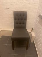 Zes stoelen, Huis en Inrichting, Ophalen, Gebruikt, Grijs, Vijf, Zes of meer stoelen