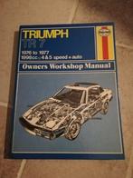 Triumph TR7 manual van Haynes, Autos : Divers, Modes d'emploi & Notices d'utilisation, Enlèvement ou Envoi