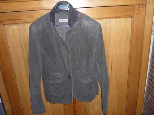 Damesjasje in velours Marc O'Polo: 42, Kleding | Dames, Jasjes, Kostuums en Pakken, Zo goed als nieuw, Jasje, Maat 38/40 (M), Bruin