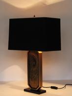 Vintage tafellamp - George Mathias/Maho Designo, Huis en Inrichting, Lampen | Tafellampen, Ophalen, Stof