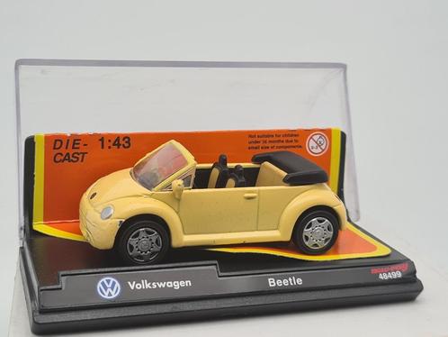 Volkswagen VW Kever Beetle  - NewRay 1:43, Hobby en Vrije tijd, Modelauto's | 1:43, Zo goed als nieuw, Auto, Overige merken, Verzenden