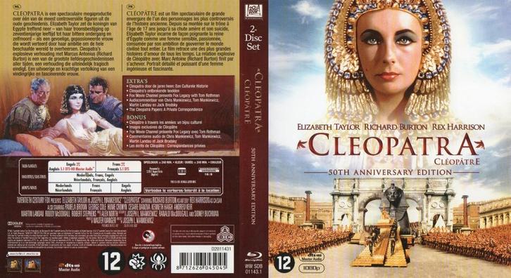 cleopatre (2 blu-ray) neuf, CD & DVD, Blu-ray, Comme neuf, Autres genres, Enlèvement ou Envoi