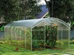 SERRE Ganzia meerdere maten 6mm poly platen tunnelkas, Tuin en Terras, Kassen, Nieuw, Polycarbonaat, Staal, Verzenden