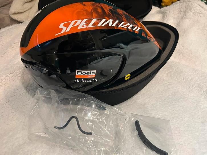 Specialized S-WORKS TT Tijdrithelm, Fietsen en Brommers, Fietsaccessoires | Fietshelmen, S, Verzenden