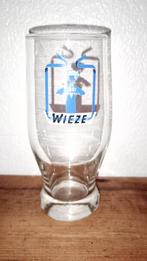Brouwerij bier antiek glas Wieze Van Roy, Verzamelen, Overige merken, Glas of Glazen, Gebruikt, Ophalen of Verzenden