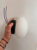 Moderne wand- of plafondlamp – wit/zwart, Huis en Inrichting, Ophalen of Verzenden, Nieuw