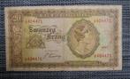 Bankbiljet 20 Frank Luxemburg 1943, Postzegels en Munten, Bankbiljetten | Europa | Niet-Eurobiljetten, Ophalen of Verzenden, Overige landen
