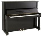 Kawai 126cm hoge piano, Piano, Hoogglans, Zo goed als nieuw, Zwart