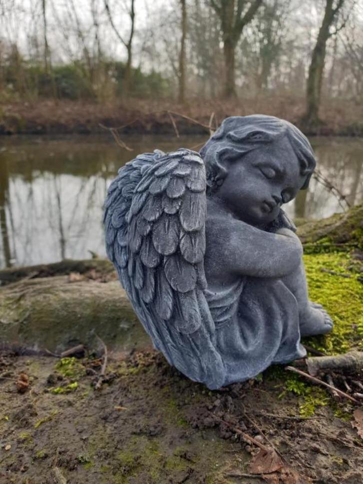 graf engel , tuinbeeld, Tuin en Terras, Tuinbeelden, Nieuw, Ophalen of Verzenden