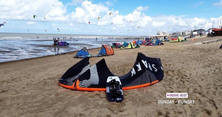 Kite Gaastra Spark 9m in topconditie, Watersport en Boten, Kitesurfen, Zo goed als nieuw, Kite, 9 m², Ophalen