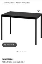 Ikea dining table for 4 people, Huis en Inrichting, Ophalen, Zo goed als nieuw