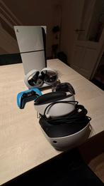 Ps5 slim Digital edition (buiten garantie) + psvr2, Consoles de jeu & Jeux vidéo, Enlèvement, Utilisé