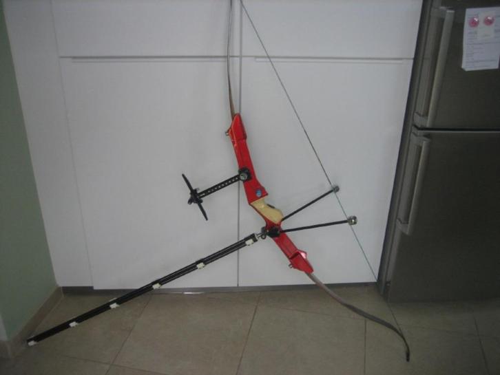 Linkse recurve Yamaha Alpha EX, Sport en Fitness, Handboogschieten, Gebruikt, Ophalen of Verzenden