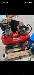 Compressor shamal 3pk 10bar 100lt, Doe-het-zelf en Bouw, Compressors, Ophalen, Zo goed als nieuw