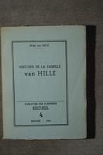 Histoire de la Famille van Hille 1954, Ophalen of Verzenden