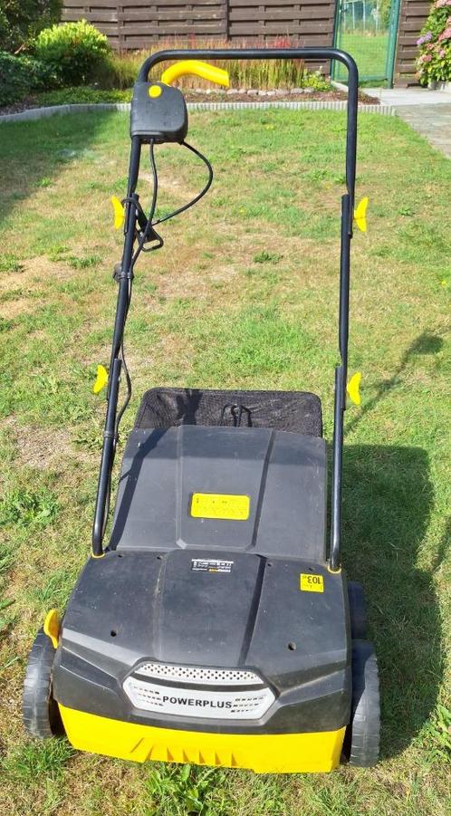 VERTICUTEERDER - VERLUCHTER 1400W 320MM (POWXG7513), Tuin en Terras, Verticuteermachines, Gebruikt, Elektrisch, Ophalen