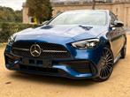 Mercedes-Benz C 180, AMG Line 9G, Pano, Led, Burmester, Cam, Auto's, 4 deurs, Achterwielaandrijving, Blauw, Leder