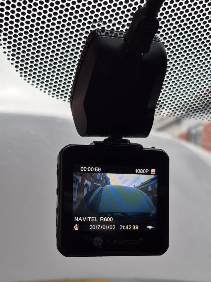 NAVITEL R600, dashcam autocamera, Auto diversen, Dashcams, Zo goed als nieuw, Ophalen of Verzenden