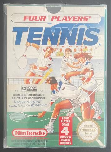 Four Player Tennis NES CIB, Enlèvement ou Envoi, Utilisé