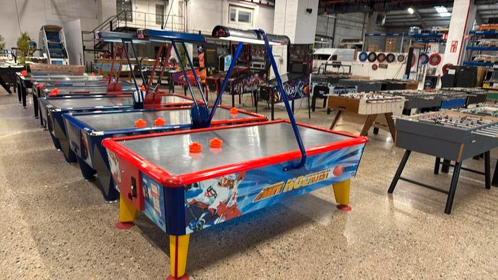 Airhockey icehockey luchthockey topstaat, Sport en Fitness, Biljarten en Poolen, Zo goed als nieuw, Ophalen of Verzenden