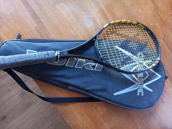 Raquette de tennis Volkl et sa housse, Sport en Fitness, Tennis, Gebruikt, Racket, Overige merken, L3, Ophalen