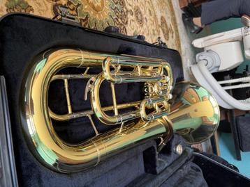 Euphonium - Yamaha YEP321, Muziek en Instrumenten, Ophalen of Verzenden, Zo goed als nieuw, Koperblazer, Met koffer of draagtas