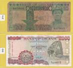 GHANA - LOT BILJETTEN (2 stuks), Postzegels en Munten, Bankbiljetten | Afrika, Setje, Ophalen of Verzenden, Overige landen