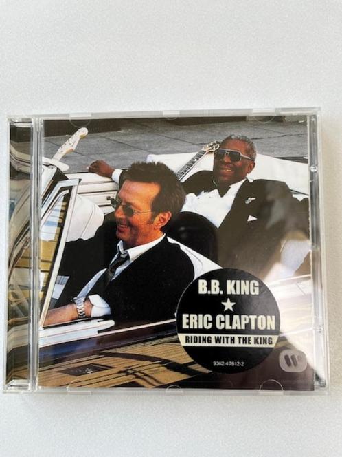 BB KING - ERIC CLAPTON : CD 'Riding with the king', Cd's en Dvd's, Cd's | Pop, Zo goed als nieuw, 1980 tot 2000, Ophalen of Verzenden