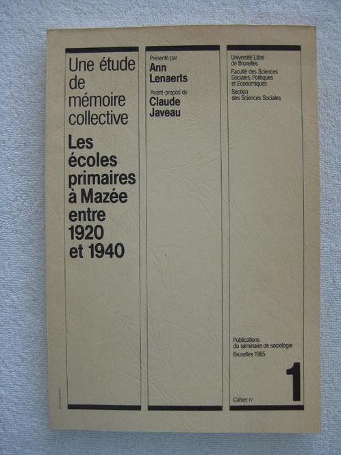 Viroinval Mazée – Ann Lenaerts - EO 1985 – rare, Livres, Histoire nationale, Utilisé, Enlèvement ou Envoi