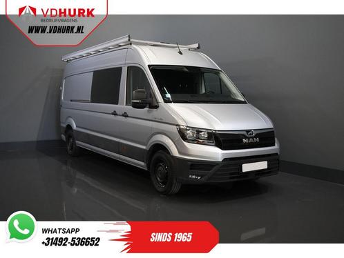 MAN TGE 3.180 180 pk DSG Aut. L4H3 DC Dubbel Cabine BPM VRIJ, Auto's, Bestelwagens en Lichte vracht, Bedrijf, ABS, Airconditioning
