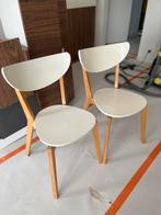 IKEA stoelen, Huis en Inrichting, Stoelen, Ophalen, Gebruikt, Twee, Wit