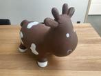 Skippy Koe - Springbal - Koe bruin, Kinderen en Baby's, Speelgoed | Buiten | Opblaasfiguren, Ophalen, Zo goed als nieuw